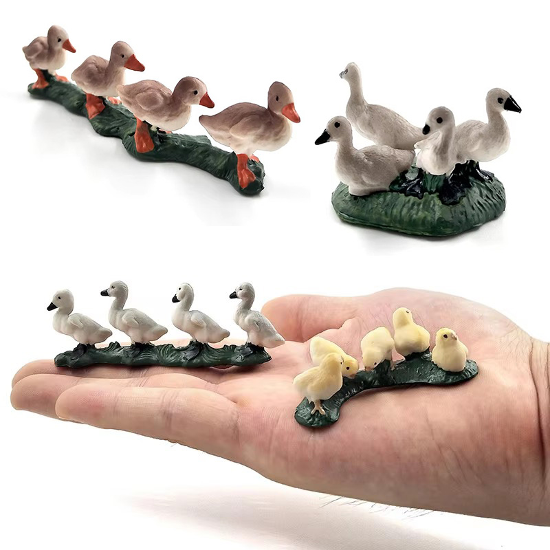 Japan Bonsai Garden - Simulation Chicken Duck Goose Farm Animal