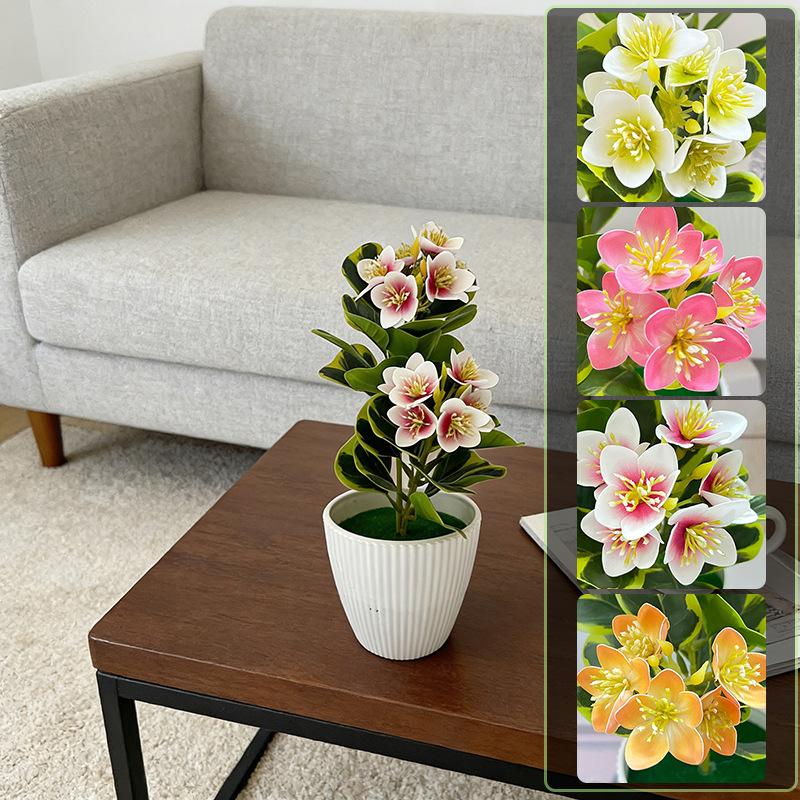 Bonsai Vertical Garden - 8x25cm Vertical Stripe Flower Pot Plush