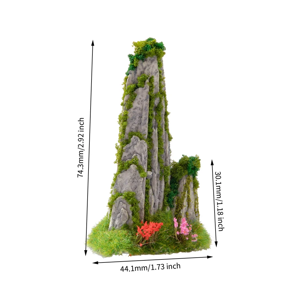 Miniature Rockery Decorative M - Bonsai Garden Layout 评论和价格