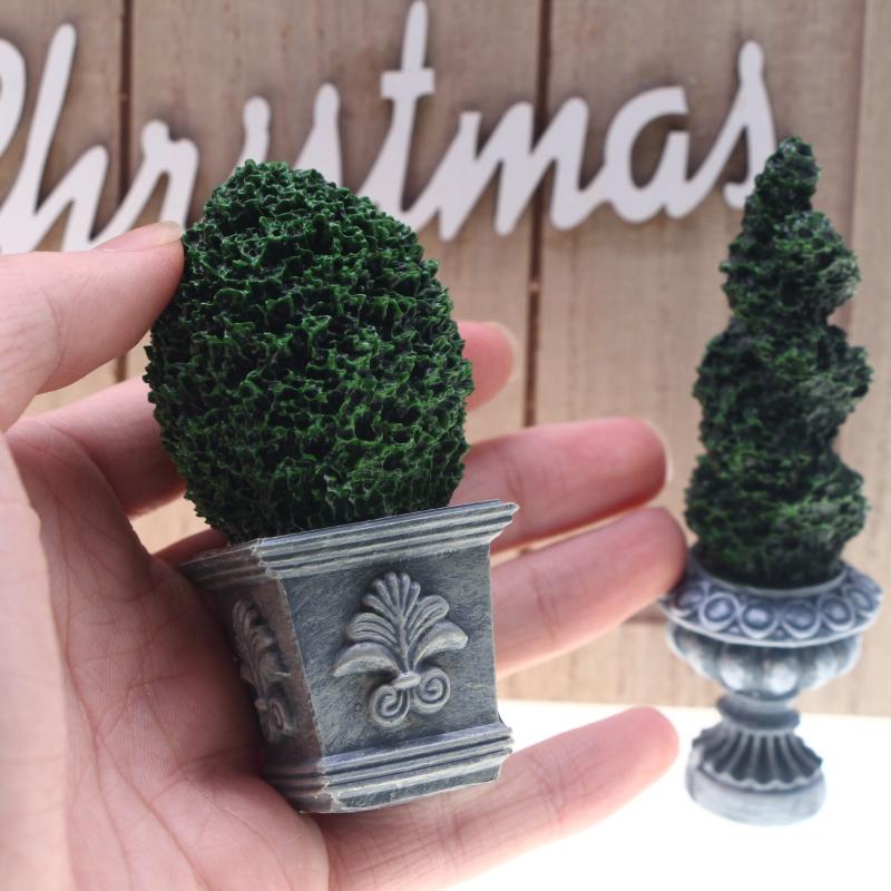 1/12 Dollhouse Mini Potted Gre - Bonsai Garden Layout 评论和价格