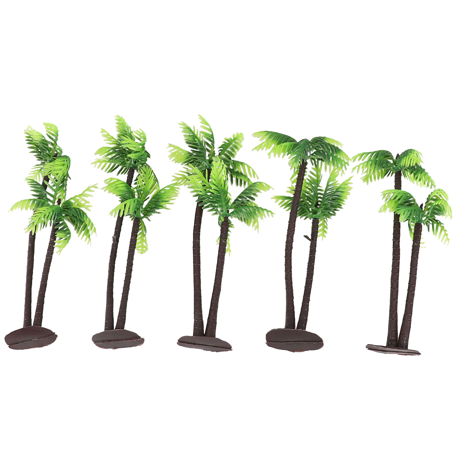 5Pcs Artisan-Inspired Coconut  - Bonsai Garden Layout 评论和价格