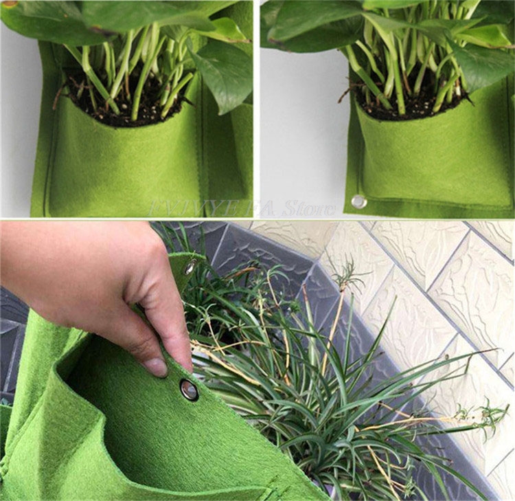 25 Pockets Wall Hanging Planti - Bonsai Vertical Garden 评论和价格