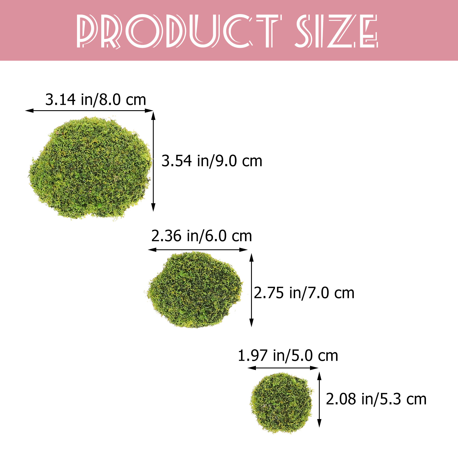 12Pcs Faux Mossy Stone Decor A - Bonsai Garden Layout 评论和价格