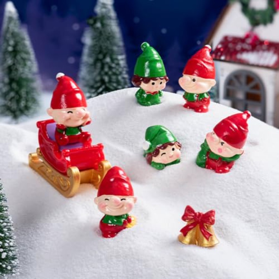 Christmas Miniature Figurines  - Japan Bonsai Garden 评论和价格