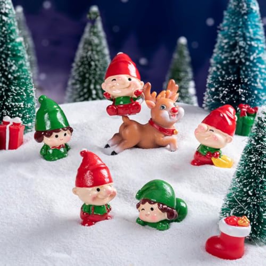 Christmas Miniature Figurines  - Japan Bonsai Garden 评论和价格