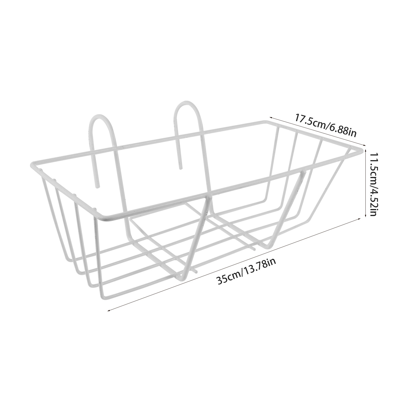 1Pcs Rustproof Iron Flowerpot  - Bonsai Vertical Garden 评论和价格
