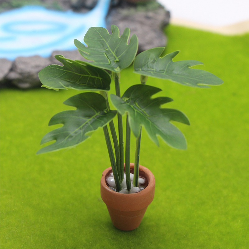Dollhouse Micro Landscape Orna - Bonsai Garden Layout 评论和价格