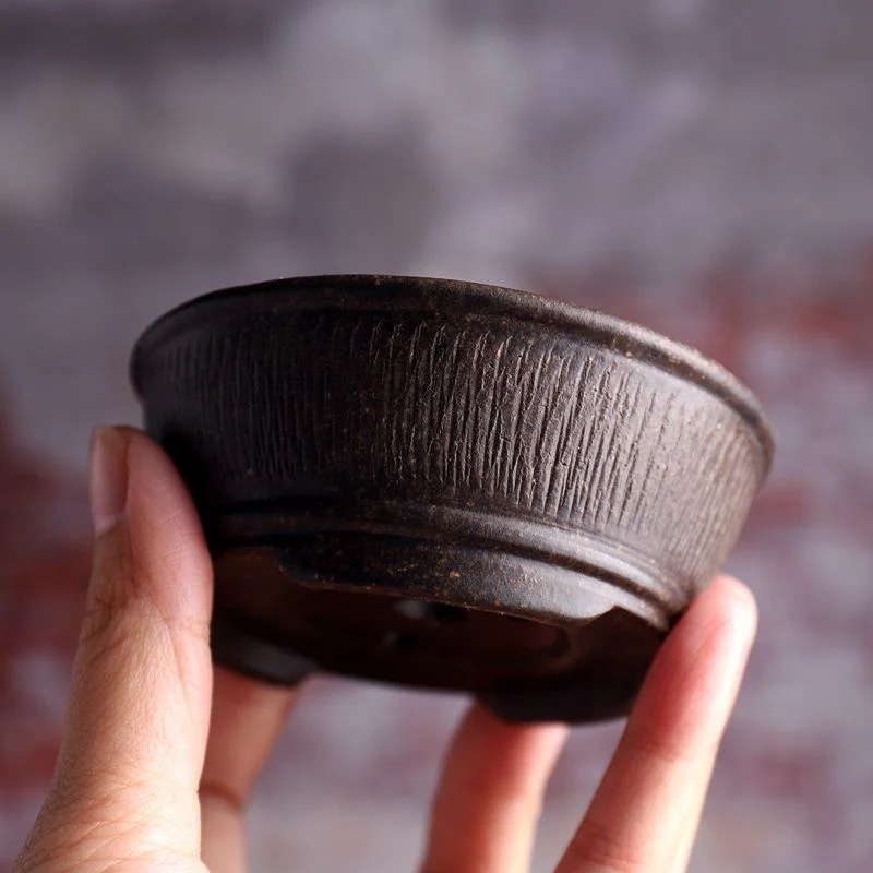 Ceramic Circle Bowl Bonsai Pot - Bonsai Vertical Garden 评论和价格